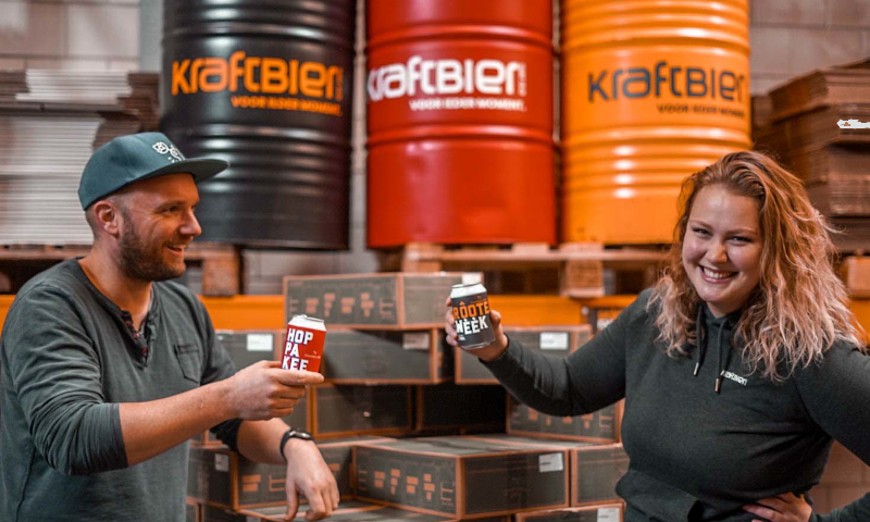 Rob en Sietske van Kraftbier Rob en Sietske van Kraftbier